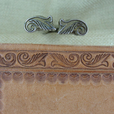 Vintage Midas #287/288 Scroll Border Stamp Set | Pro Leather Carvers