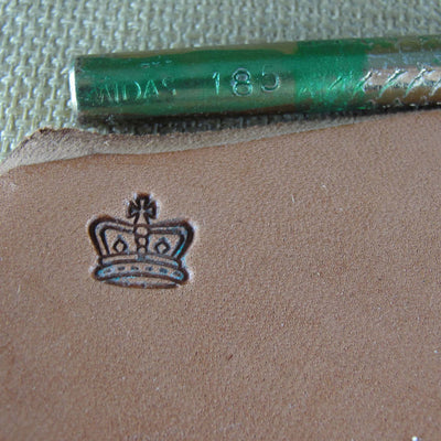 Vintage Midas #185 Royal Crown Stamp | Pro Leather Carvers