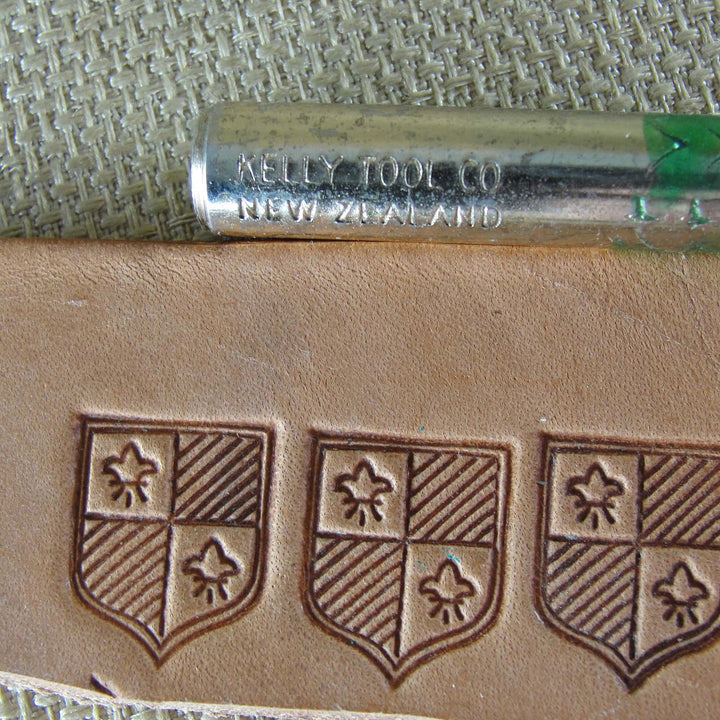 Vintage Midas #174 Shield Stamp | Pro Leather Carvers