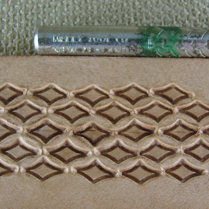 Vintage Midas #305 Diamond Geometric Stamp | Pro Leather Carvers
