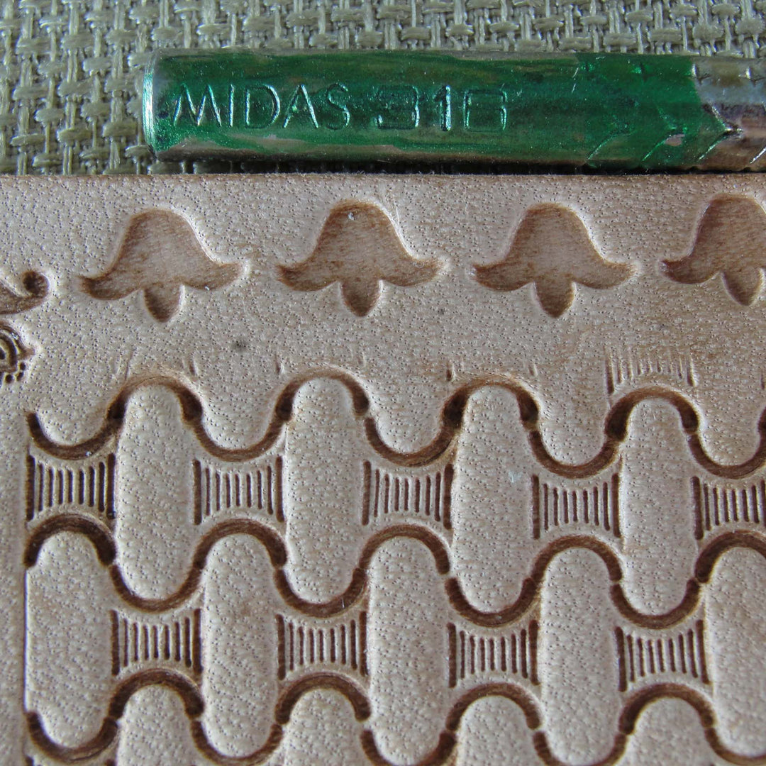 Vintage Midas #316 Floral Accent Stamp | Pro Leather Carvers