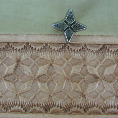Vintage Midas #150 4-Point Star Geometric Stamp | Pro Leather Carvers