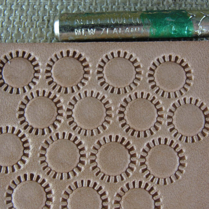 Vintage Midas #155 Lined Seeder Geometric Stamp | Pro Leather Carvers