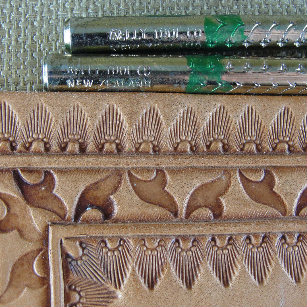 Vintage Midas #306/307 Border Stamp Set | Pro Leather Carvers
