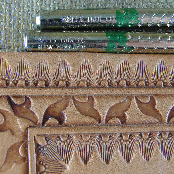 Vintage Midas #306/307 Border Stamp Set | Pro Leather Carvers