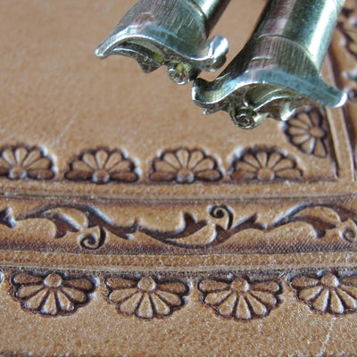 Vintage Midas #280/281 Floral Border Stamp Set | Pro Leather Carvers