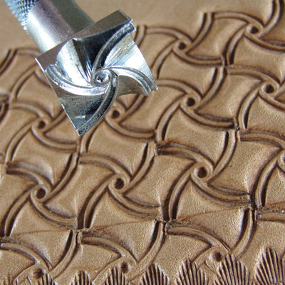 Vintage Craftool Co. #960 Large Geometric Stamp | Pro Leather Carvers