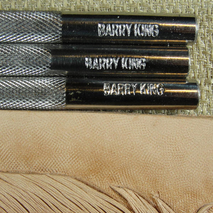 Checkered Background Leather Stamps - Barry King | Pro Leather Carvers