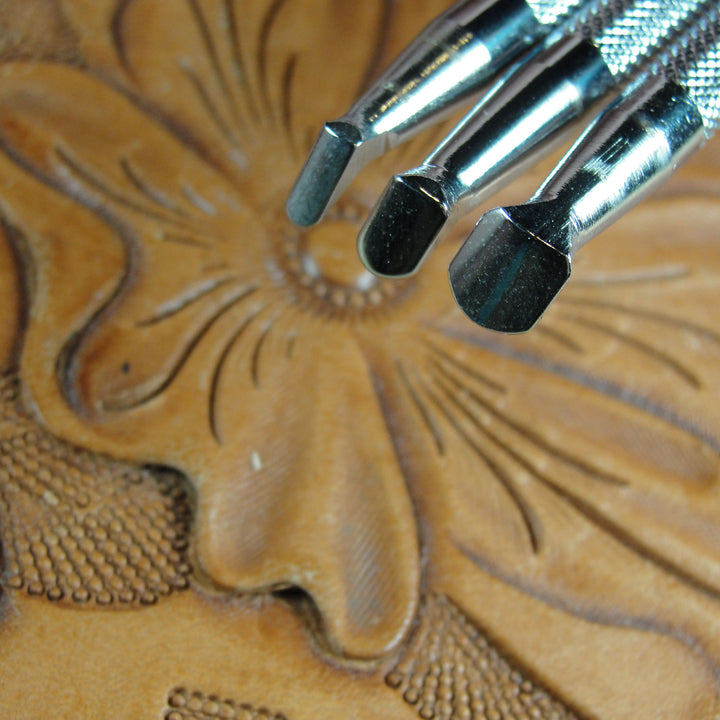 Undercut Beveler Leather Stamp Set - Craft Japan | Pro Leather Carvers