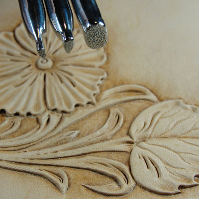 Pebble Background Leather Stamps - Barry King | Pro Leather Carvers