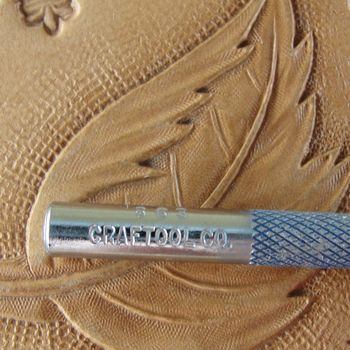 Vintage Craftool Co. #863 Thumb Print Stamp | Pro Leather Carvers