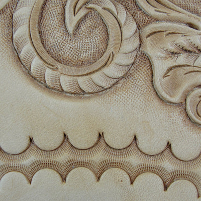 Checkered Camouflage Leather Stamp - Barry King | Pro Leather Carvers