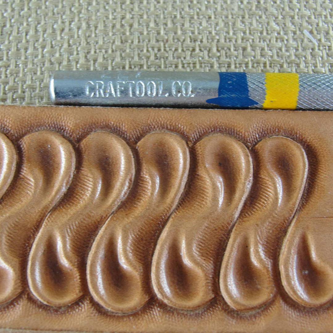 Vintage Craftool Co. #227 Pear Shader Stamp | Pro Leather Carvers