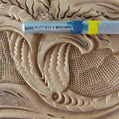 Vintage Craftool Co. #108 Bar Grounder Stamp | Pro Leather Carvers