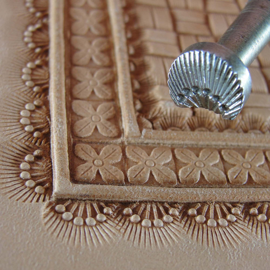 Vintage Craftool Co. #809 6-Seed Border Stamp | Pro Leather Carvers