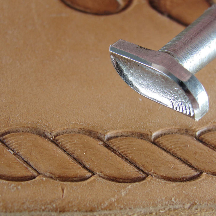 Vintage Craftool Co #958 Large Rope Border Stamp | Pro Leather Carvers