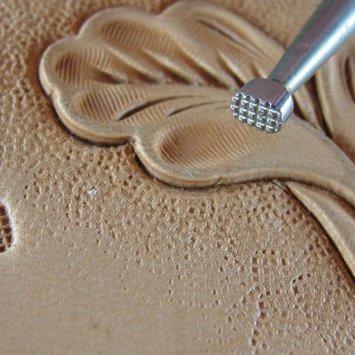 Vintage Craftool Co 881 Matting Background Stamp | Pro Leather Carvers