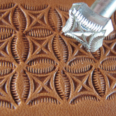 Vintage Craftool USA #G870 Box Geometric Stamp | Pro Leather Carvers