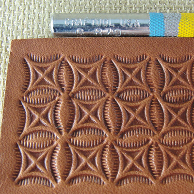 Vintage Craftool USA #G870 Box Geometric Stamp | Pro Leather Carvers