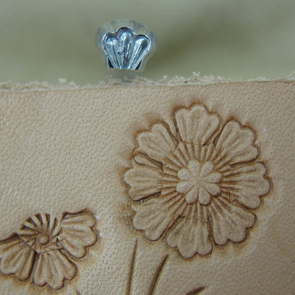 Vintage Craftool Co. #652 XSm Flower Petal Stamp | Pro Leather Carvers