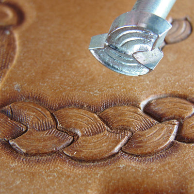 Vintage Craftool Co. #878 Braid Border Stamp | Pro Leather Carvers