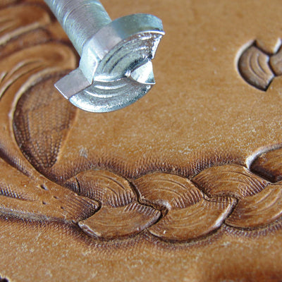 Vintage Craftool Co. #878 Braid Border Stamp | Pro Leather Carvers
