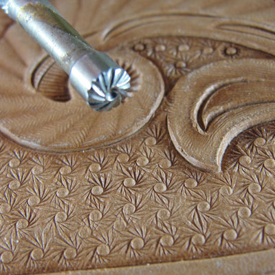 Vintage Craftool Co. #344 Spiral Seeder Stamp | Pro Leather Carvers