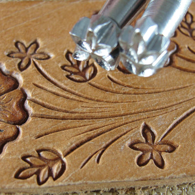 Vintage Craftool Co. USA #F990/F991 Leaf Set | Pro Leather Carvers