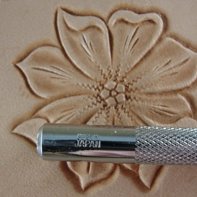 J305 Flower Center Leather Stamping Tool, Japan | Pro Leather Carvers