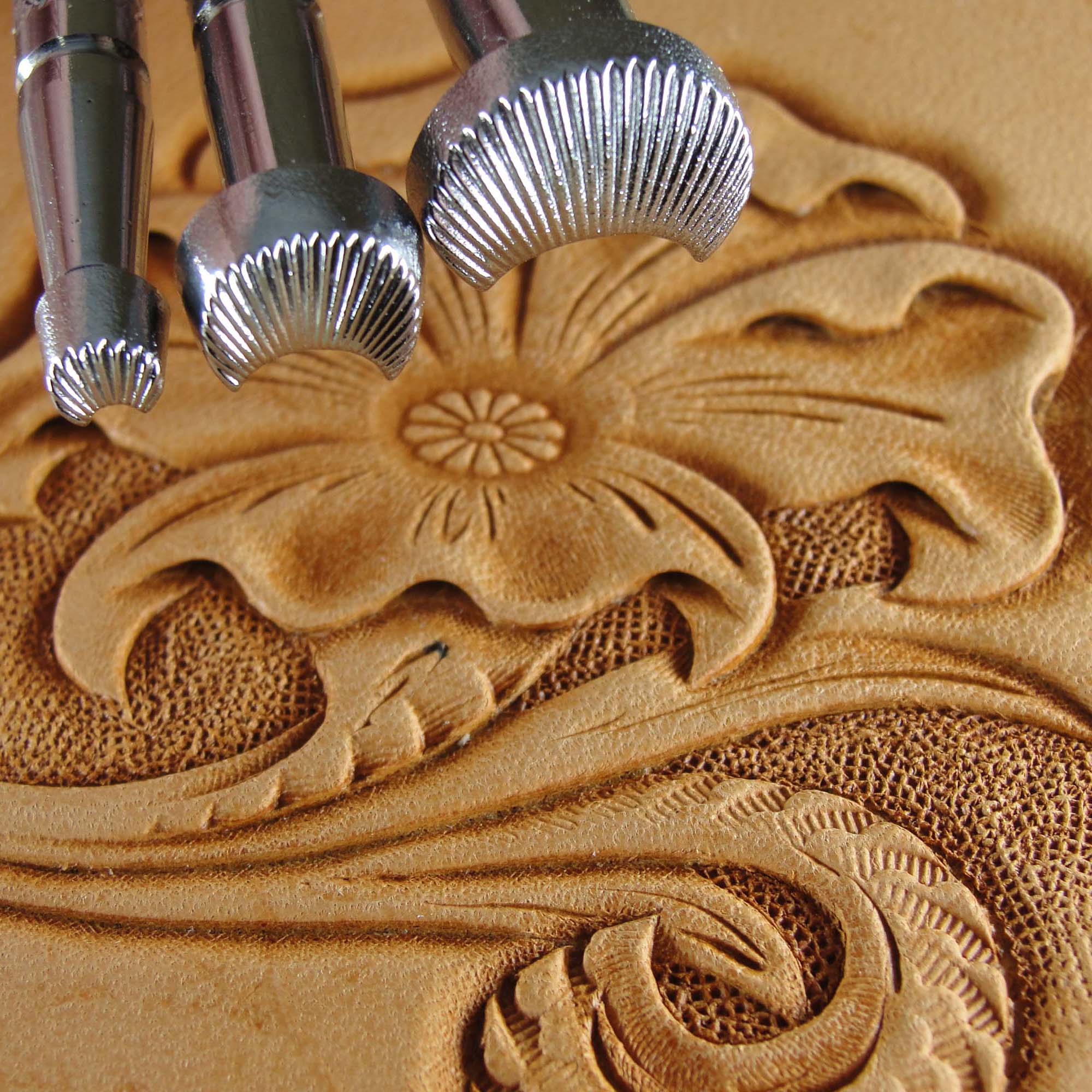 Camouflage Leather Stamping Tools, Japan Select | Pro