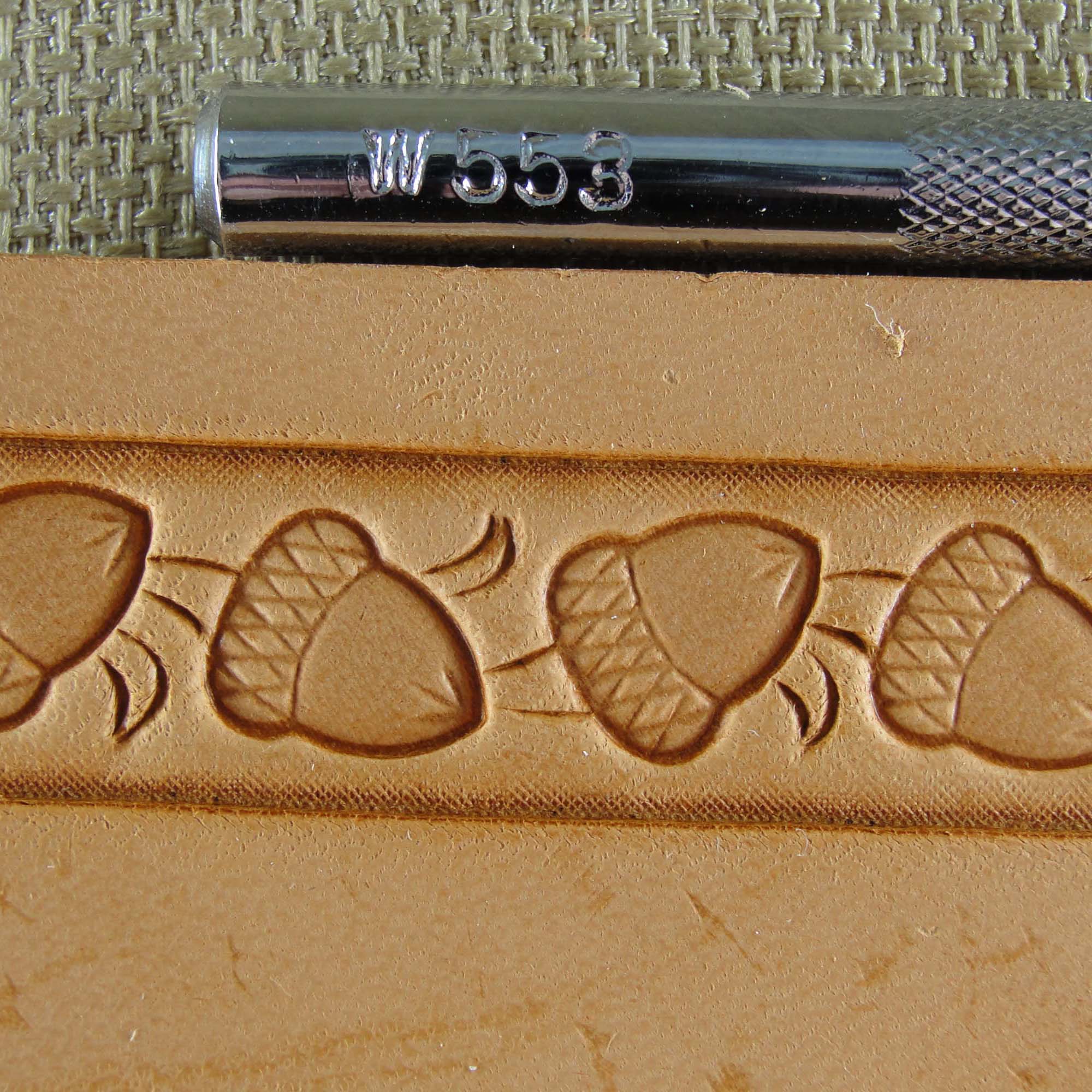 W553 Acorn Leather Stamping Tool - Craft Japan | Pro Leather W553 Acorn Leather Stamping Tool - Craft Japan | Pro Leather
