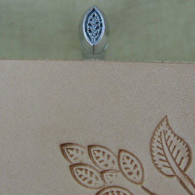 O69 Small Leaf/Petal Leather Stamping Tool | Pro Leather Carvers