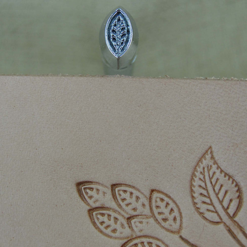 O69 Small Leaf/Petal Leather Stamping Tool | Pro Leather Carvers