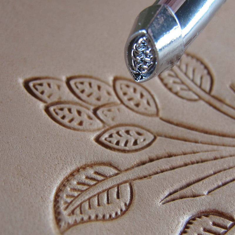 O69 Small Leaf/Petal Leather Stamping Tool | Pro Leather Carvers