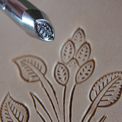 O69 Small Leaf/Petal Leather Stamping Tool | Pro Leather Carvers