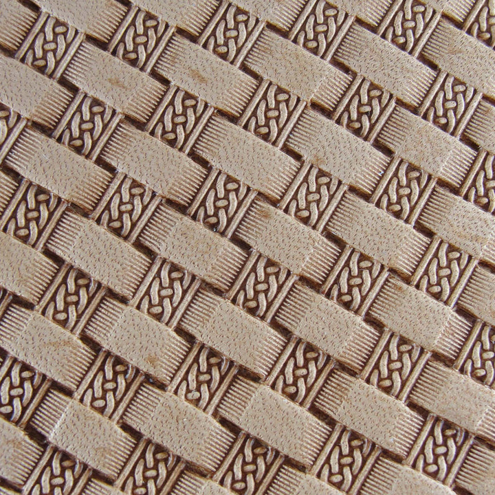 Small Celtic Basket Weave Stamp, Stainless Steel | Pro Leather Carvers