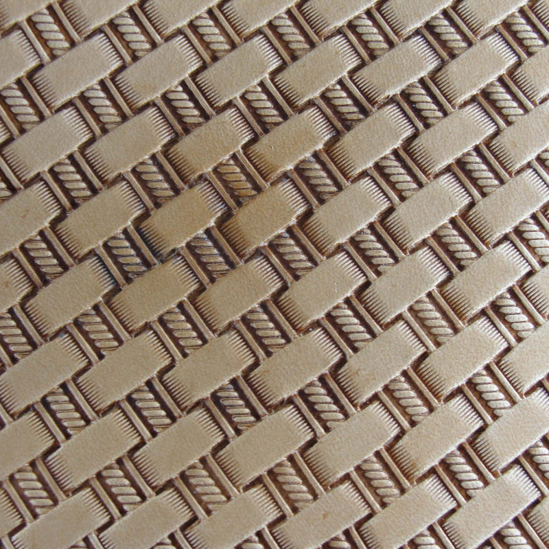 Small Rope Basket Weave Stamp - Stainless Steel | Pro Leather Carvers