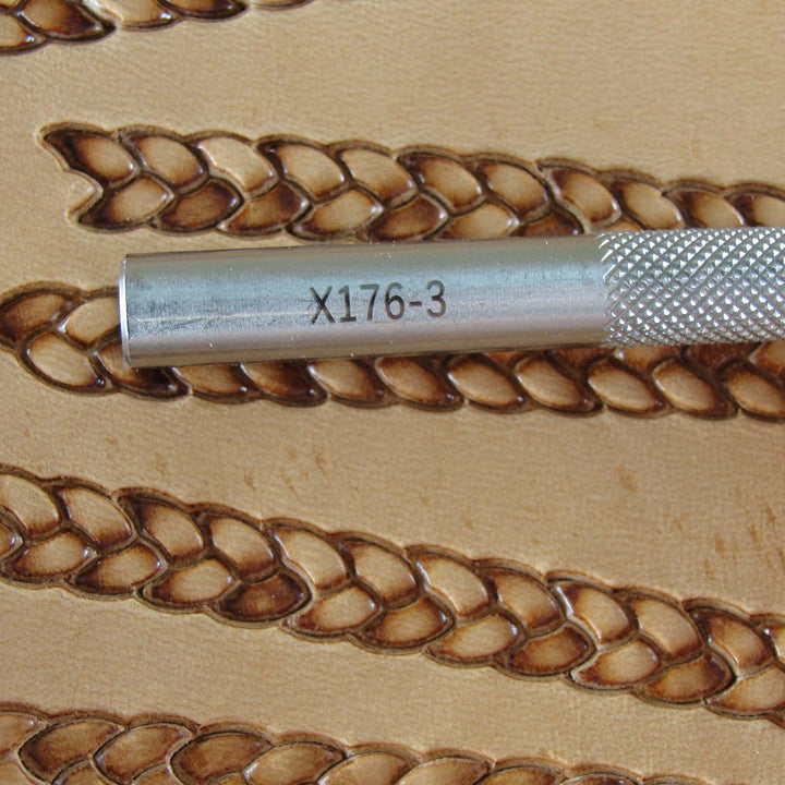 Double Braid Border Stamp - Stainless Steel | Pro Leather Carvers