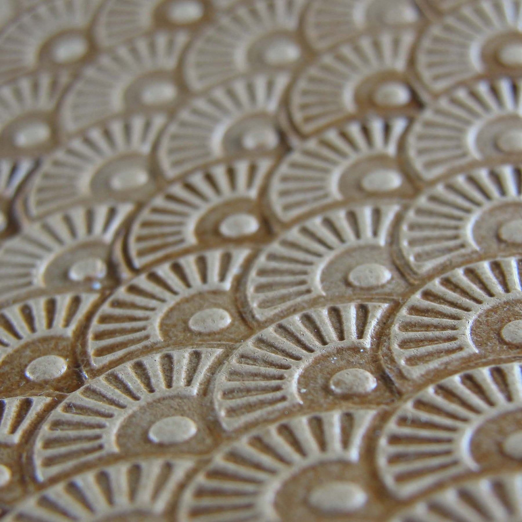 Petal Shell Dot Geometric Leather Stamping Tool | Pro Leather Carvers