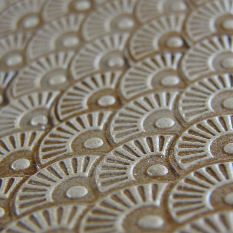 Petal Shell Dot Geometric Leather Stamping Tool | Pro Leather Carvers