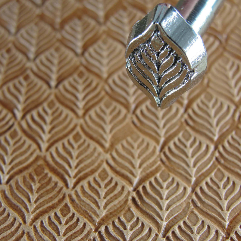Leaf Geometric Leather Stamping Tool | Pro Leather Carvers