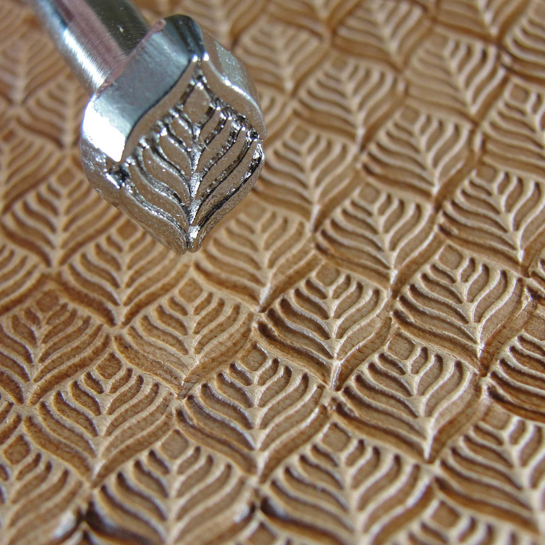 Leaf Geometric Leather Stamping Tool | Pro Leather Carvers