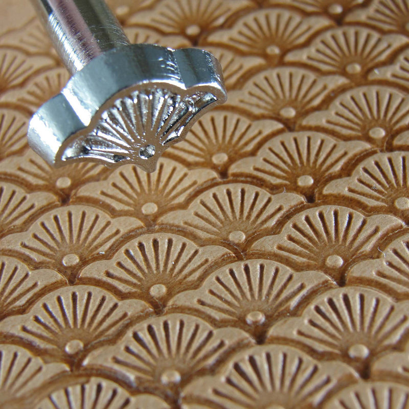 Small Sunburst Geometric Leather Stamping Tool | Pro Leather Carvers