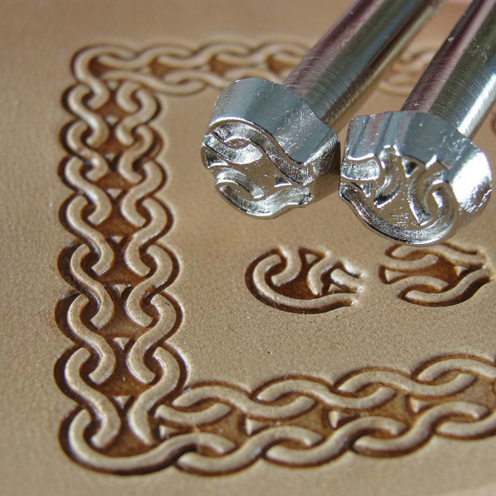 Weave Link Border Set, Leather Stamping Tools - Pro Leather Carvers
