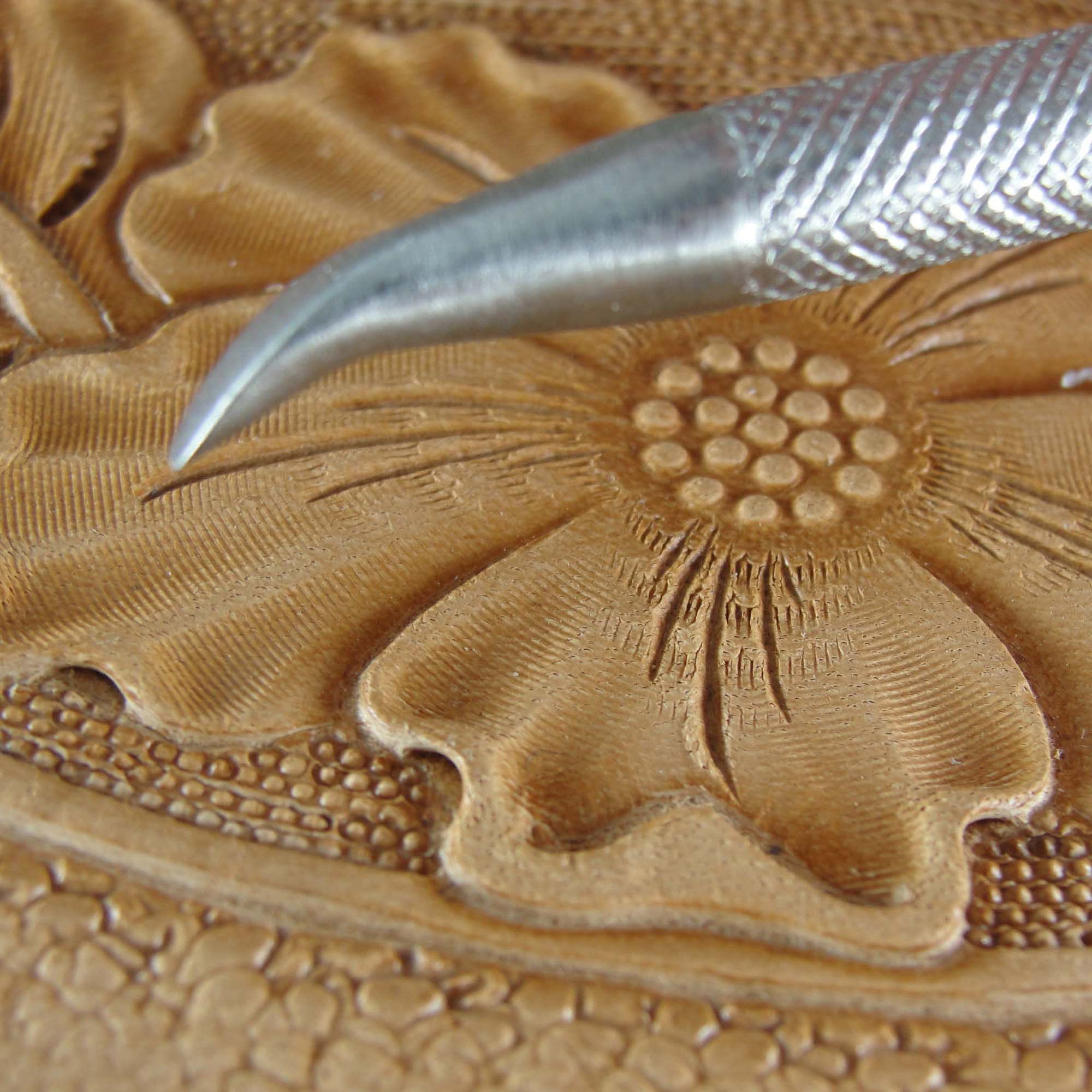 Small Undercut Beveler Stainless Leather Stamp - Pro Leather Carvers