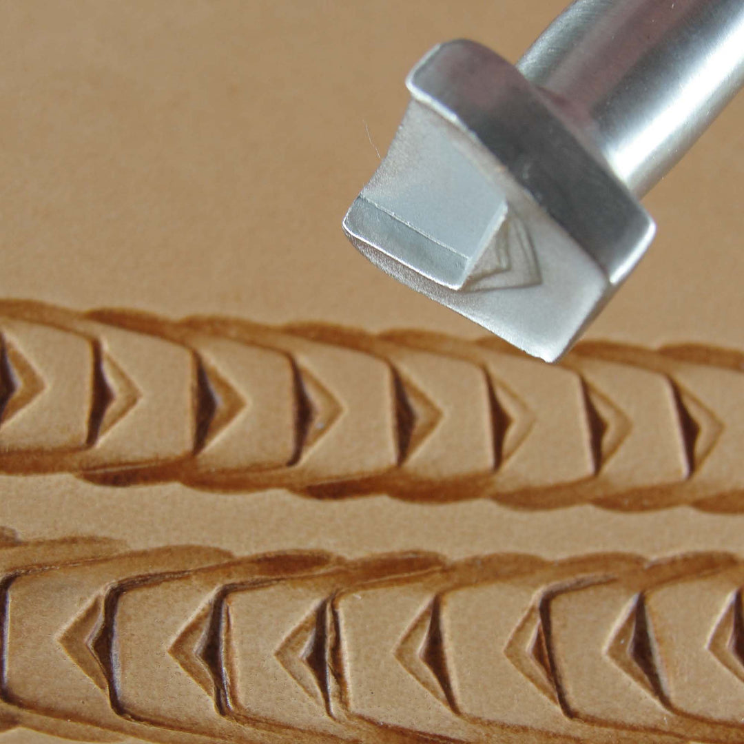 Staple Border Stainless Steel Leather Stamp - Pro Leather Carvers
