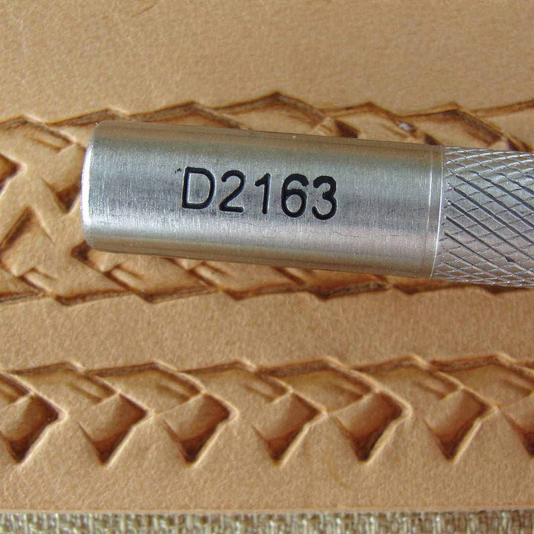 Triple Braid Border Stainless Steel Leather Stamp - Pro Leather Carvers