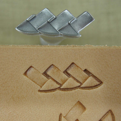 Triple Braid Border Stainless Leather Stamp - Pro Leather Carvers