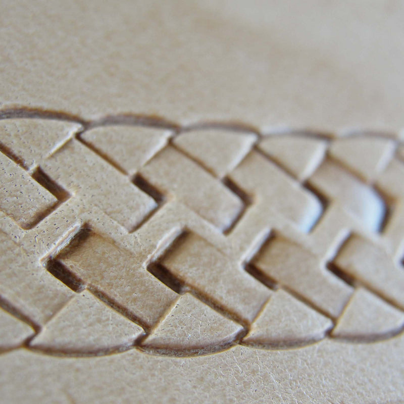 Triple Braid Border Stainless Leather Stamp - Pro Leather Carvers
