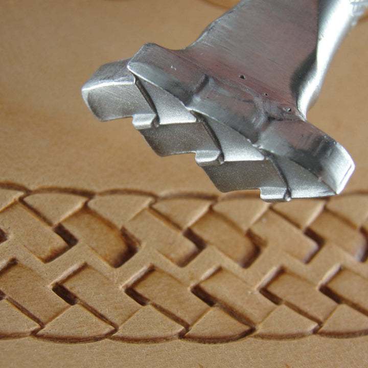 Triple Braid Border Stainless Leather Stamp - Pro Leather Carvers